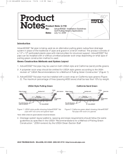 Introduction AdvanEDGE&reg; flat pipe is being used as an