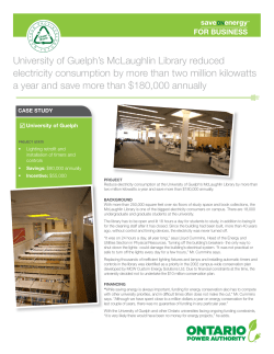 University of Guelph`s McLaughlin Library reduced