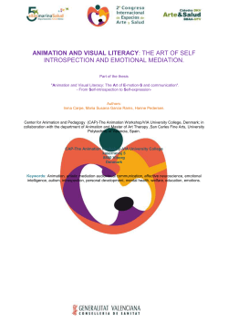 Article Art and health international congress Inma Carpe