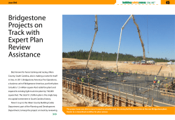 Bridgestone Projects on Track with Expert Plan Review Assistance