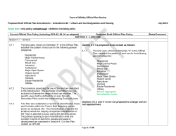 Page 1 of 88 Town of Whitby Official Plan Review Proposed Draft