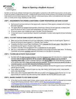 Steps to Opening a KeyBank Account