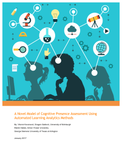 A Novel Model of Cognitive Presence