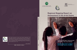 Regional mapping report on assessment in the Arab States: survey