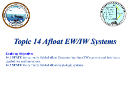Topic 14 Afloat EWIW source rev 0809 10 Aug 09