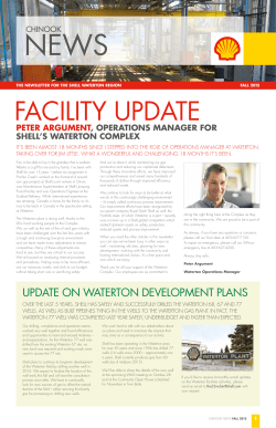 update on waterton development plans