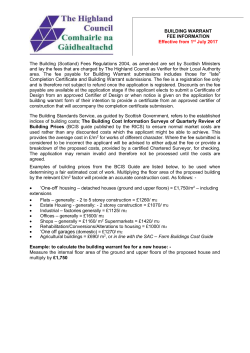 Building warrant fee guidance, PDF 213.14 KB now