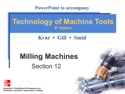 Milling Machines - machiningbymorley