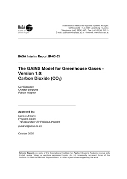 CO2 - IIASA
