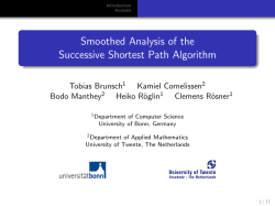 Smoothed Analysis of the Successive Shortest Path Algorithm