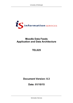 Application and Data Architecture