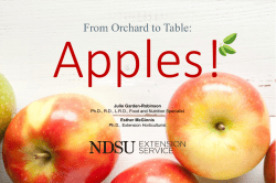 Apples - NDSU Agriculture
