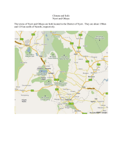 Climate and Soil final