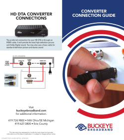 hd dta converter connections converter connection guide