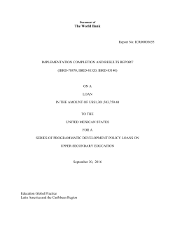 DOCX - World bank documents