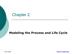 2.4 PRACTICAL PROCESS MODELING（实际的过程模型）