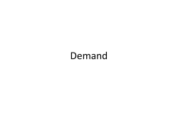 of Demand