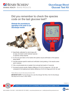 Did you remember to check the species code on the last glucose test?