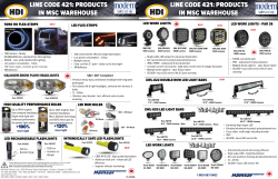 LINE CODE 421: PRODUCTS IN MSC WAREHOUSE AUTO