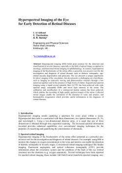 Hyperspectral imaging entails capturing a spectrum for