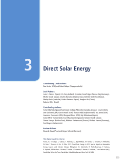 Direct Solar Energy