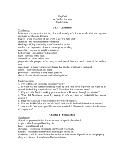 Ungifted by Gordon Korman Study Guide Ch. 1