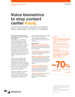 FraudMiner data sheet