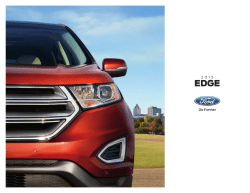 2015 Ford Edge Brochure