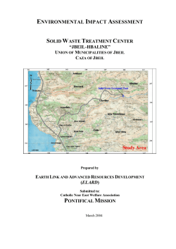 environmental impact assessment