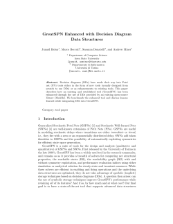 GreatSPN Enhanced with Decision Diagram Data Structures