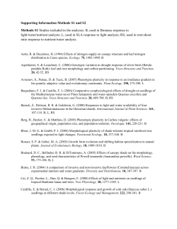 Supporting Information Methods S1 and S2 Methods S1 Studies