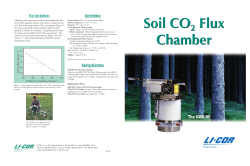 6400-09 Soil CO2 Flux Chamber