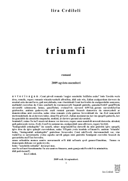 lira Crdileli triumfi romani 2009 agvisto