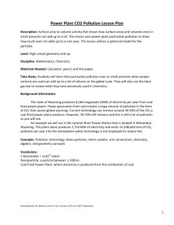 Power Plant CO2 Pollution