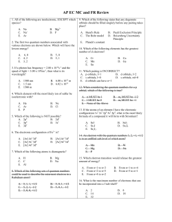 AP EC MC and FR Review