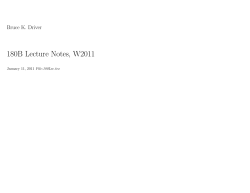 180B Lecture notes on conditional expectations and