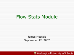 Flow Stats