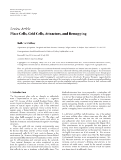 Place Cells, Grid Cells, Attractors, and Remapping
