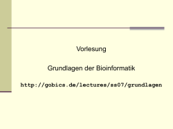 Exon prediction by Genomic Sequence alignment