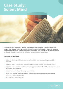 Case Study: Solent Mind - m