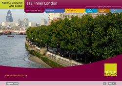 112. Inner London - Natural England publications