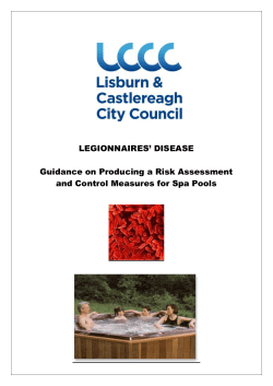 and Control Measures for Spa Pools