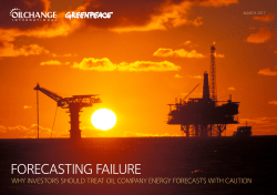 Forecasting Failure - Oil Change International