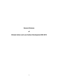 Climate Action and Low Carbon Development Bill