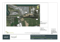 EIS Figure 10.1 Baseline Noise Monitoring Lcn