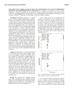 THE EFFECTS OF CARBON ON METAL