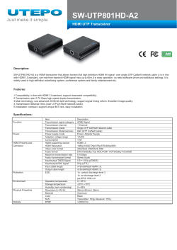 SW-UTP801HD-A2