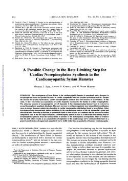 A Possible Change in the Rate-Limiting Step for Cardiac