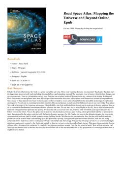 Read Space Atlas: Mapping the Universe and