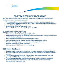 ESB Dublin Bay Power